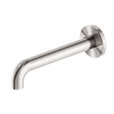 Nero Mecca Basin/Bath Spout Only 185mm Brushed Nickel | The Blue Space