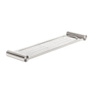 Nero New Mecca Metal Shower Shelf Brushed Nickel NR2387aBN | The Blue Space