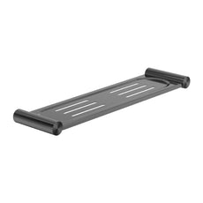 Nero New Mecca Metal Shower Shelf Gun Metal  NR2387aGM | The Blue Space