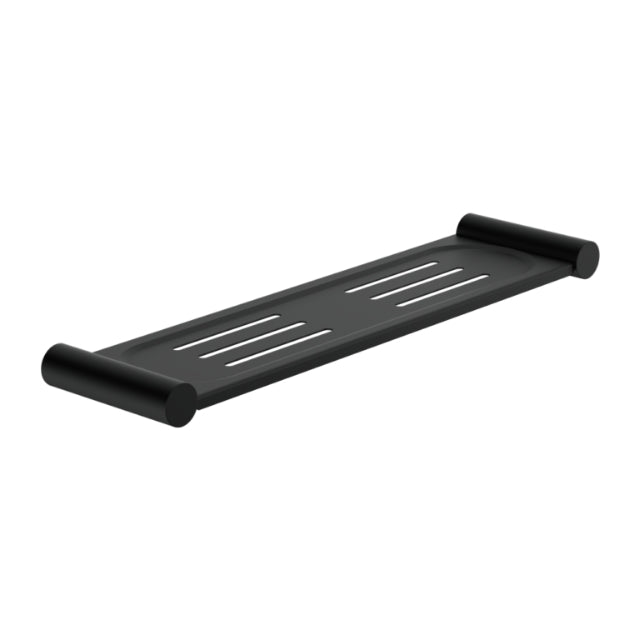 Nero New Mecca Metal Shower Shelf Matte Black NR2387aMB | The Blue Space