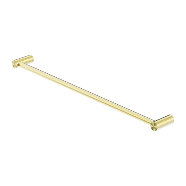 Nero New Mecca Single Towel Rail 600mm Brushed Gold NR2324BG | The Blue Space