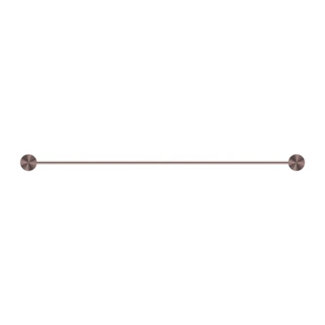 Buy Nero Opal Double Towel Rail 800mm Brushed Bronze NR2530dBZ - The Blue Space