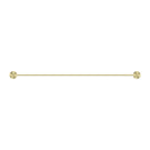 Buy Nero Opal Single Towel Rail 800mm Brushed Gold NR2530BG - The Blue Space