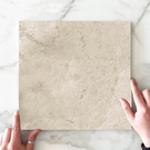 Tan Tilly Tundra Stone Look Tile Matte Tech Grip  Porcelain Sample online at The Blue Space