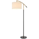 Telbix Cruz Floor Lamp E27 Black CRUZFL-BKIV - The Blue Space