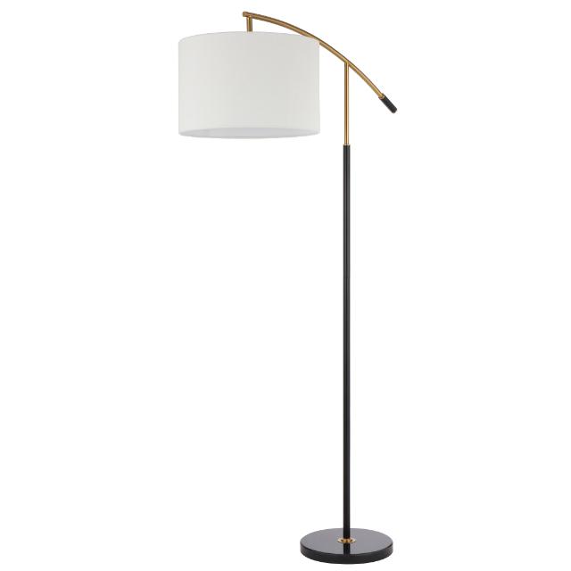 Telbix Cruz Floor Lamp E27 Black CRUZFL-BKIV - The Blue Space