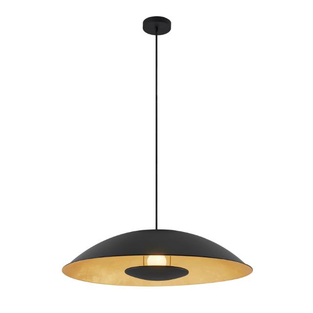 Telbix Daxia 60cm Pendant Light E27 Black DAXIAPE60-BKGD - The Blue Space