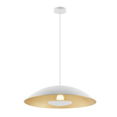 Telbix Daxia 60cm Pendant Light E27 White DAXIAPE60-WHGD - The Blue Space