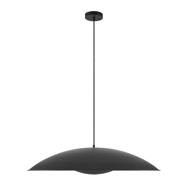 Telbix Daxia 80cm Pendant Light E27 Black DAXIAPE80-BKGD - The Blue Space