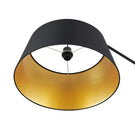 Telbix Downey Floor Lamp E27 Black DOWNEYFL-BK - The Blue Space