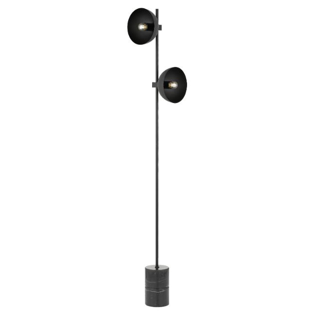 Telbix Efrain Floor Lamp E27 Black EFRAINFL-BK - The Blue Space