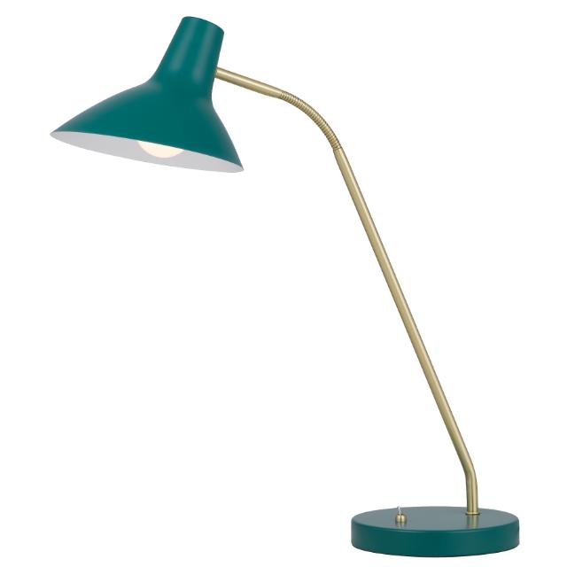 Telbix Farbon Table Lamp E27 Green FARBONTL-GN - The Blue Space