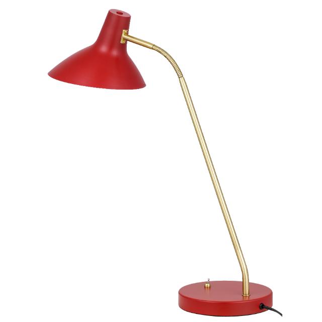 Telbix Farbon Table Lamp E27 Red FARBONTL-RD - The Blue Space