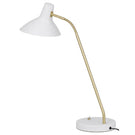 Telbix Farbon Table Lamp E27 White FARBONTL-WH - The Blue Space