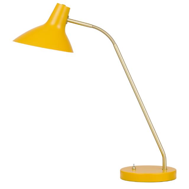 Telbix Farbon Table Lamp E27 Yellow FARBONTL-YEL - The Blue Space