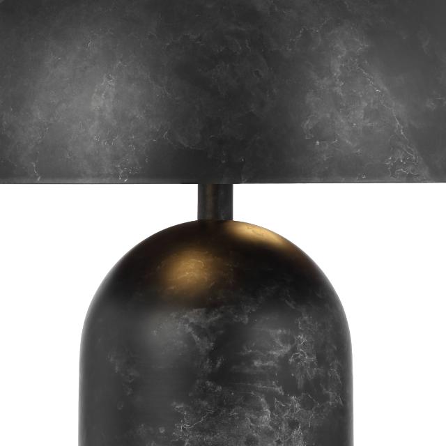 Telbix Ferum H46 Table Lamp E27 Black FERUMTL46-BK - The Blue Space