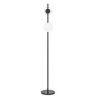 Telbix Figaro 2 Light Floor Lamp E27 Black FIGAROFL2-BKOM - The Blue Space