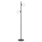 Telbix Figaro 2 Light Floor Lamp E27 Black FIGAROFL2-BKOM - The Blue Space