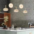 Telbix Govan 5 Light Bar LED Pendant Light  GOVANPE5B-AG - The Blue Space