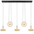 Telbix Govan 5 Light Bar LED Pendant Light  GOVANPE5B-AG - The Blue Space