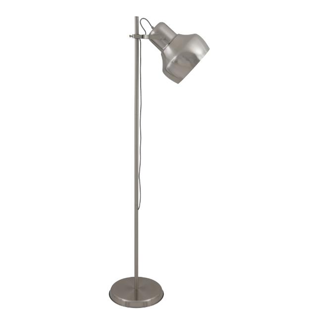 Telbix Grande Floor Lamp E27 Nickel GRANDEFL-NK - The Blue Space