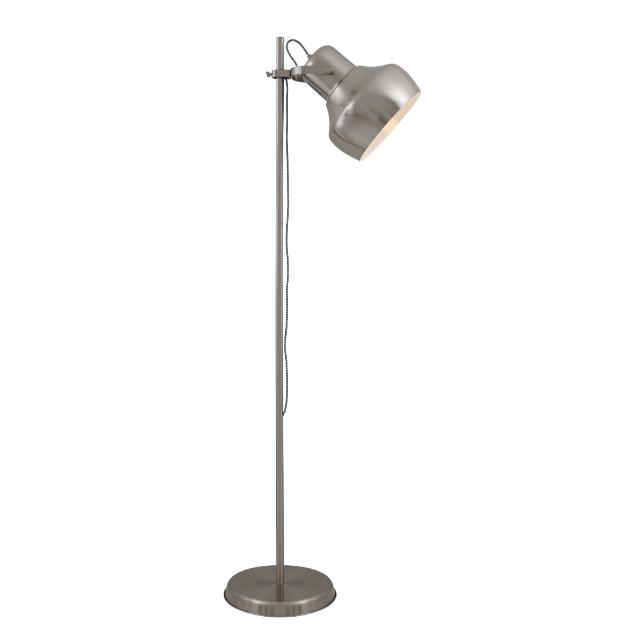 Telbix Grande Floor Lamp E27 Nickel GRANDEFL-NK - The Blue Space