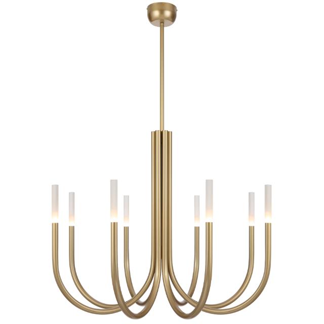 Telbix Joshua 8 Light LED Pendant Light Gold JOSHUAPE8-GD - The Blue Space