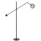 Telbix Kemi Floor Lamp E27 Black KEMIFL-BKSM - The Blue Space