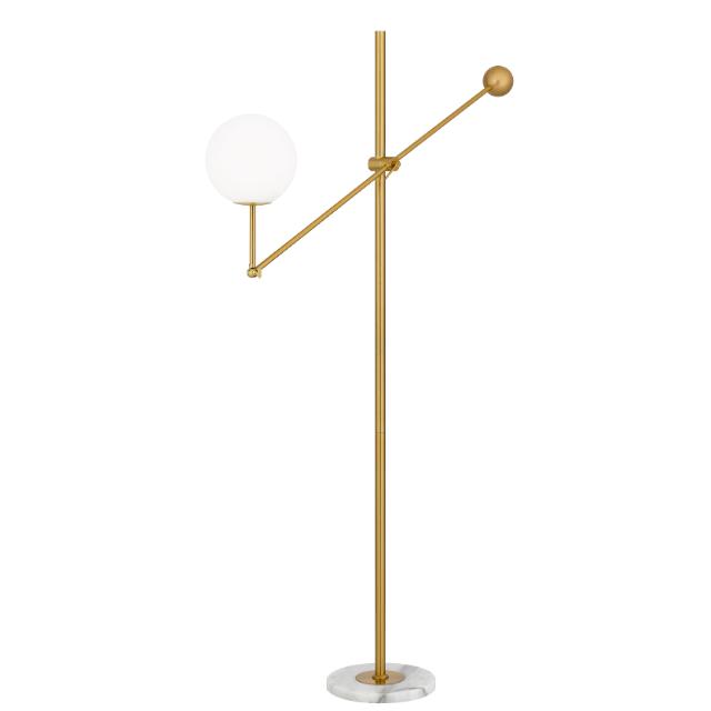 Telbix Kemi Floor Lamp E27 Gold KEMIFL-GDOP - The Blue Space