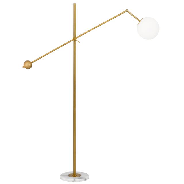 Telbix Kemi Floor Lamp E27 Gold KEMIFL-GDOP - The Blue Space