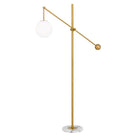 Telbix Kemi Floor Lamp E27 Gold KEMIFL-GDOP - The Blue Space