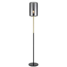 Telbix Korova Floor Lamp E27 Smoke KOROVAFL-BRSSM - The Blue Space