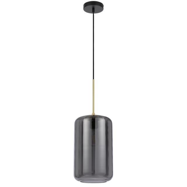 Telbix Korova Medium Pendant Light E27 Smoke KOROVAPEM-BRSSM - The Blue Space