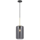 Telbix Korova Medium Pendant Light E27 Smoke KOROVAPEM-BRSSM - The Blue Space