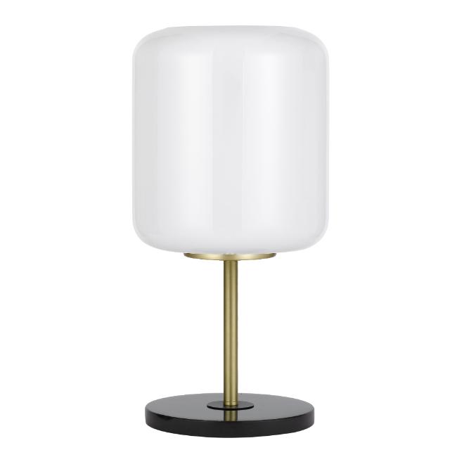 Telbix Korova Table Lamp E27 Opal KOROVATL-BRSOP - The Blue Space