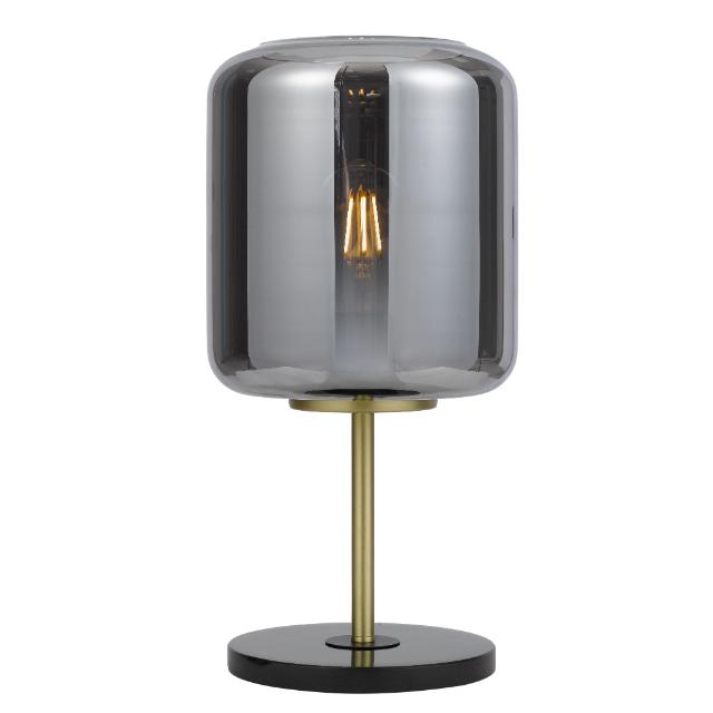 Telbix Korova Table Lamp E27 Smoke KOROVATL-BRSSM - The Blue Space