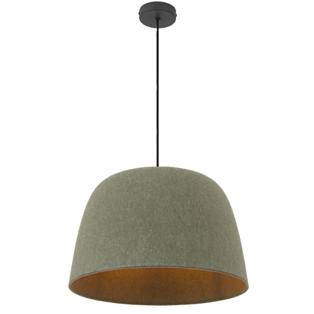 Telbix Malin Felt Pendant Light E27 Green MALINPE-GN - The Blue Space