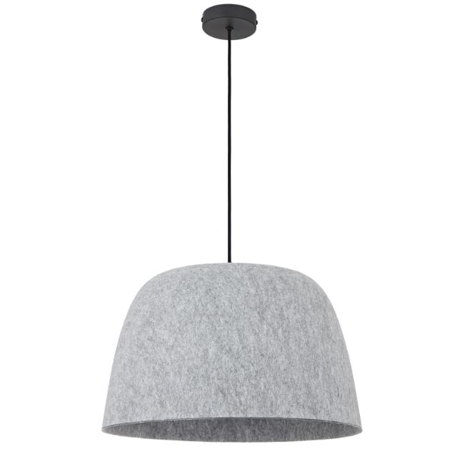 Telbix Malin Felt Pendant Light E27 Grey MALINPE-GY - The Blue Space