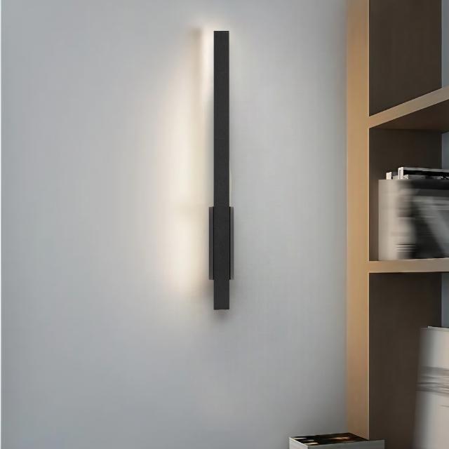 Telbix Masto Exterior Wall Light LED Black MASTOWB1-BK83 - The Blue Space