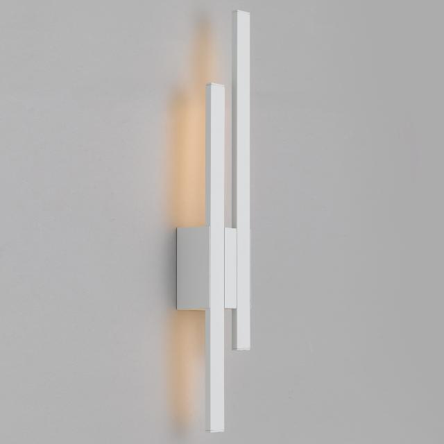 Telbix Masto Exterior Wall Light LED White MASTOWB2-WH83 - The Blue Space