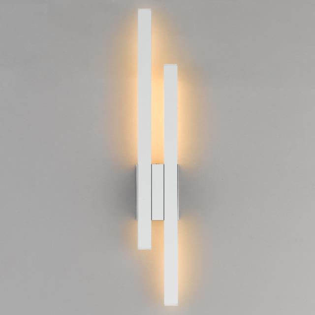 Telbix Masto Exterior Wall Light LED White MASTOWB2-WH83 - The Blue Space