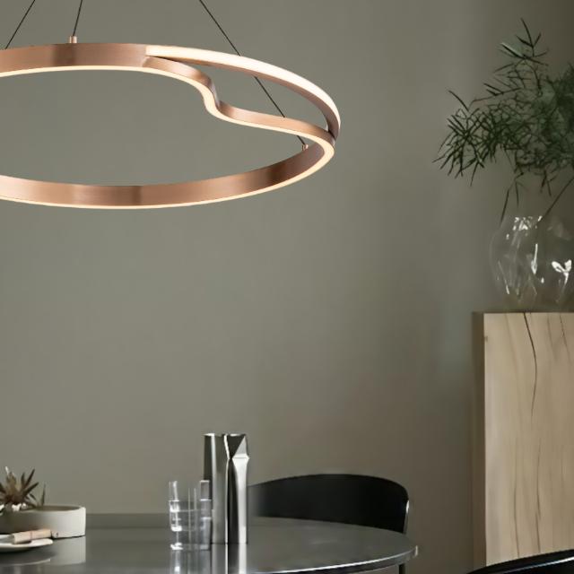 Telbix Ostrom 65cm LED Pendant Light  OSTROMPE65-CG - The Blue Space