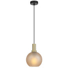 Telbix Patino 20cm Pendant Light E27 Amber PATINOPE20-AM - The Blue Space