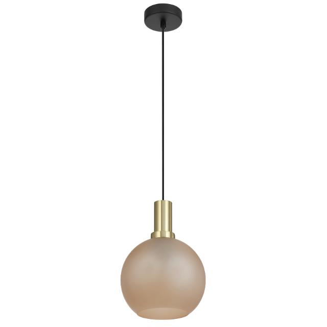 Telbix Patino 20cm Pendant Light E27 Amber PATINOPE20-AM - The Blue Space