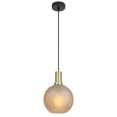 Telbix Patino 20cm Pendant Light E27 Amber PATINOPE20-AM - The Blue Space