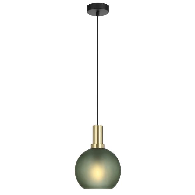 Telbix Patino 20cm Pendant Light E27 Green PATINOPE20-GN - The Blue Space