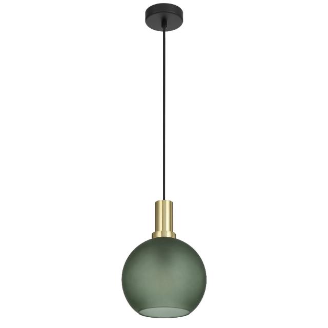 Telbix Patino 20cm Pendant Light E27 Green PATINOPE20-GN - The Blue Space