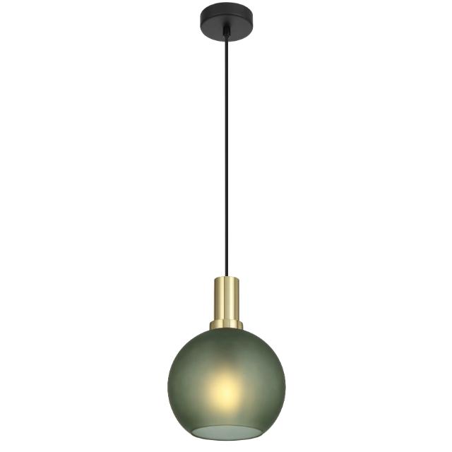 Telbix Patino 20cm Pendant Light E27 Green PATINOPE20-GN - The Blue Space