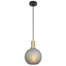 Telbix Patino 20cm Pendant Light E27 Grey PATINOPE20-SM - The Blue Space