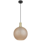 Telbix Patino 30cm Pendant Light E27 Amber PATINOPE30-AM - The Blue Space